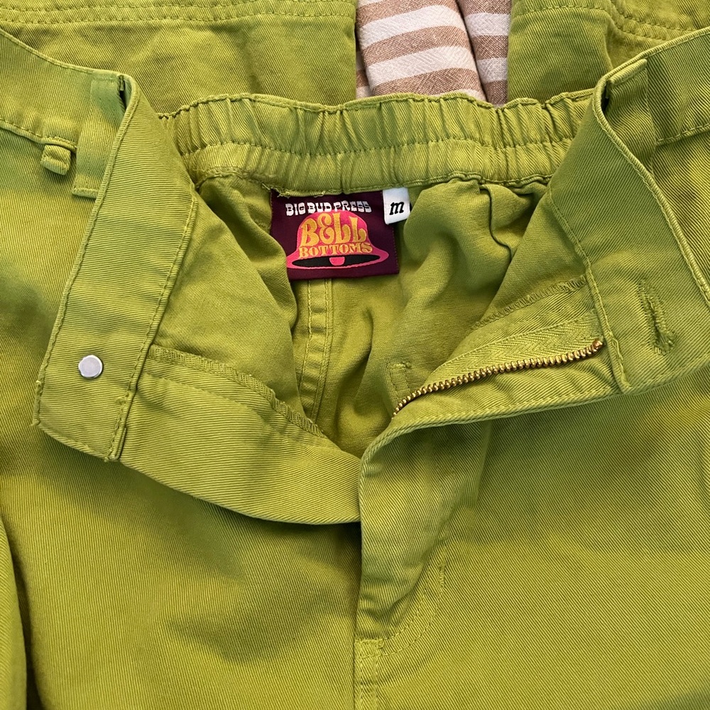 Big Bud Press Gross Green Bellbottoms